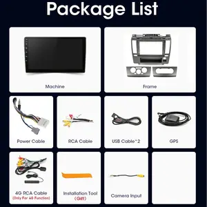 닛산 Tiida C11 2004-2013 무선 CarPlay 자동차 멀티미디어 비디오 플레이어 내비게이션 <span class=keywords><strong>GPS</strong></span> 8 + 128GB 헤드 유닛에 대한 안드로이드 자동 라디오 - Product Image 6