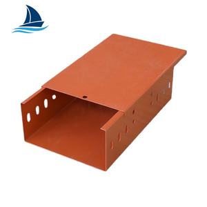 निर्माण केबल बिछाने के लिए उच्च स्थायित्व गैल्वेनाइज्ड स्टील फायरप्रूफ केबल ट्रे - Product Image 1