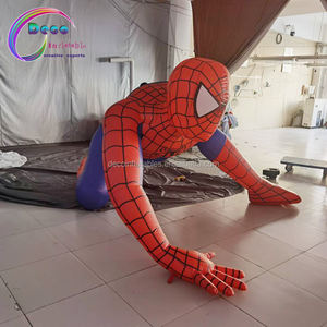 Modèle de dessin animé gonflable géant le plus populaire garçon décoration de fête d'anniversaire homme araignée gonflable - Product Image 4