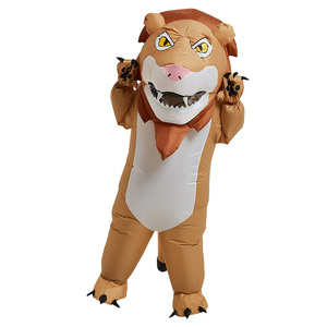 Costume gonflable <span class=keywords><strong>de</strong></span> lion mignon pour spectacle, mascotte animale gonflable, déguisement <span class=keywords><strong>de</strong></span> lion gonflable mobile - Product Image 2
