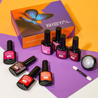 RISYAL Nouvelle Série Rouge Vernis à Ongles Gel Séchage Rapide Haute Rendu de Couleur
