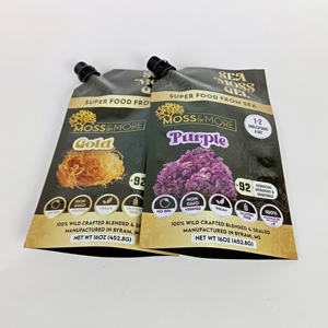 Quantité minimale de commande 200 pièces impression numérique personnalisé imprimé savon liquide bec pochettes 500Ml bec pochette avec bec noir - Product Image 6