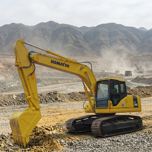 Excavadora Komatsu PC160LC-7 Usada, Fabricada en Japón |   Cubo de 0.65m |   Bomba Hidráulica Original del Motor |   Control por PLC |   Caja de Cambios para Motor | - Product Image 1