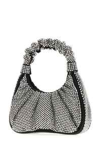 Bolso de diseñador de alta calidad JW Pei Mango arrugado Cristales negros Bolso de tela cubierto Cierre magnético Bolso Gabbi - Product Image 2
