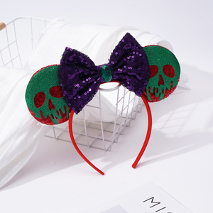 2024 nuovo cartone animato carino per bambini Festival di Halloween orecchie da topo fascia fantasma per bambini festa di arco festa accessori per capelli - Product Image 6