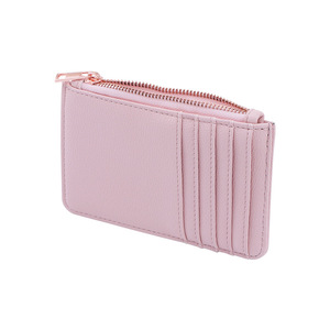 Tarjetero y monedero de cuero PU multicapa personalizable, mini billetera corta multifuncional con cremallera. - Product Image 1