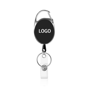 Porte-badge rétractable en plastique de haute qualité, très vendu, design flexible, type yo-yo - Product Image 2