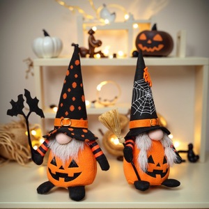 Gnomos Reversibles de Halloween al por Mayor JQ |   Elfo sin Rostro con Diseño de Murciélago y Calabaza |   Muñeco de Peluche Rudolf para Decoración de Mesa Navideña - Product Image 3