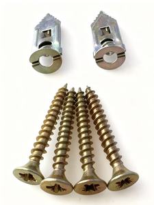 Kit d'ancres pour cloisons sèches en acier <span class=keywords><strong>au</strong></span> carbone, vis autoperceuses à marteau, ancres autoperceuses DIN galvanisées pour fixation murale sur plaques de plâtre - Product Image 2