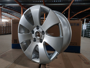 Jantes en alliage d'aluminium <span class=keywords><strong>16</strong></span> pouces (<span class=keywords><strong>16</strong></span>*6.0 pouces) 5*112PCD à 7 branches pour voitures de tourisme Golf/Superb – Stock usine OEM - Product Image 3