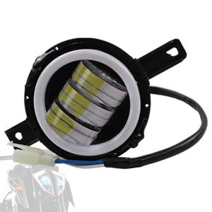 <span class=keywords><strong>Faro</strong></span> LED <span class=keywords><strong>Redondo</strong></span> de 4.5 Pulgadas para Motocicleta, Lámpara de Luz de Conducción para Scooter, Vehículo, Motocicletas - Product Image 5