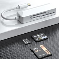 Convertisseur USB XDSDTF Tout-en-un Haute Vitesse Modèle Privé Lecteur de Carte OTG pour Téléphone Portable Trois-en-un Type-C Externe