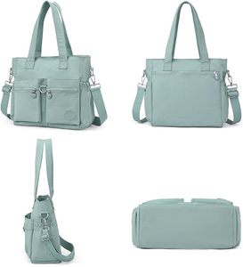 Échantillon gratuit, grand sac fourre-tout en toile de coton personnalisé, sac de shopping, sac à main pour femmes, fabriqué à la main, avec fermeture éclair et poches - Product Image 2