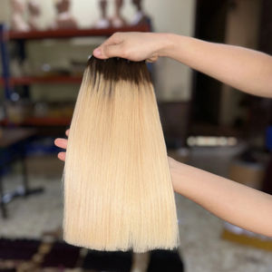 Cheveux humains vietnamiens de qualité supérieure, 100% vierges, cuticules alignées, lisses naturelles, ondulation corporelle, pour la vente en gros à l'exportation - Product Image 1