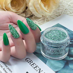 Vente en gros Meilleure qualité Poudre acrylique pour ongles <span class=keywords><strong>effet</strong></span> miroir brillant Jaune Noir Blanc avec vernis gel et vernis ordinaire - Product Image 6