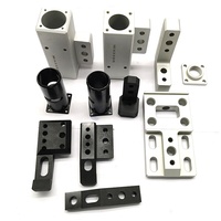 Pièces usinées CNC en aluminium anodisé blanc et acier inoxydable, usinage par électroérosion à fil - Tolérance de précision 0,01 mm, service d'usinage sur mesure