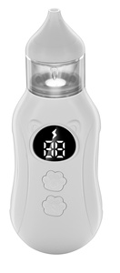 Aspirador nasal eléctrico para bebés con cabezal de silicona de grado alimenticio que resuelve el problema de la congestión nasal del bebé - Product Image 2