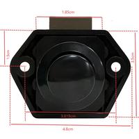 Poignée de verrouillage à bouton-poussoir pour armoire de camping-car et caravane