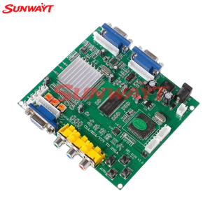 Convertisseur CGA VGA RGB de haute qualité GBS-8220 V3.0 Carte de conversion vidéo CGA vers VGA (connexion de sortie 2VGA) - Product Image 3