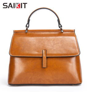 2024 женские сумки из воловьей кожи, Лидер продаж, водонепроницаемые сумки-тоут из натуральной кожи - Product Image 2