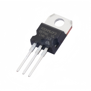 Transistor MOSFET à canal N STP20NM60FD, puce électronique de puissance haute tension, composant à montage traversant STP20NM60FD - Product Image 1