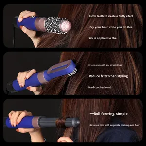 Promotion des produits électroniques : Sèche-cheveux électrique à ions négatifs cinq-en-un pour le soin des cheveux - Product Image 4