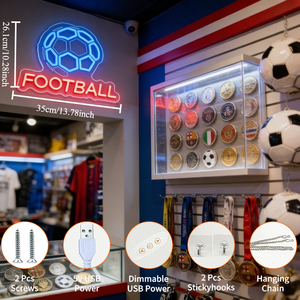 Letrero LED de Neón Neonawall <span class=keywords><strong>Bacardi</strong></span> Bat, Luz de Pared Regulable IP65 para Bar, Pub, Bodega y Decoración de Regalo para Amantes del Ron - Product Image 3