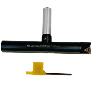 Assorts 7 Inch Fly Cutter 3/4 Inch Straight Shank Single Flute TCMT1604 Insert For Cnc <b>Machining</b> Center - Product Image 1