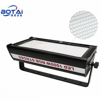 BOTAI 1000W Atomic LED Strobe Stage Lights High-Speed 8-Zone DMX512 Control 30Hz pour la scène/les événements en plein air