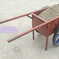 Carro de Mano Plegable Industrial de Alta Capacidad (300 kg), con Ruedas Dobles Reforzadas y Recubrimiento en Polvo, para Venta al Por Mayor