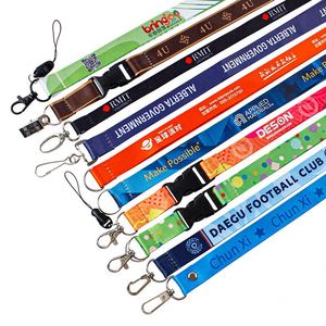 2024 Wholesale Sublimation Keychain <b>Lanyards</b> Good Quality Neck <b>Lanyard</b> Custom <b>Polyester</b> <b>Lanyard</b> Free Sample - Product Image 1