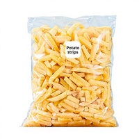 Qiao Meiwei - Tiras de Patatas Fritas Crujientes Estilo Americano de Alta Calidad, Listas para Comer, Bolsa de 500g, Snack No Inflado, Duración de 240 Días
