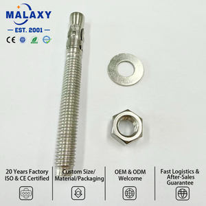Ancres à coin haute résistance Malaxy, goujons d'<span class=keywords><strong>expansion</strong></span> pour béton, fixations par boulons traversants, ancrages à coin - Product Image 3