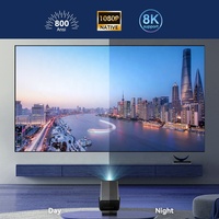 Projecteur intelligent Hotack X7AR Android 14 pour l'éducation, le bureau, les entreprises, portable, home cinéma, jeux, projecteur 4k