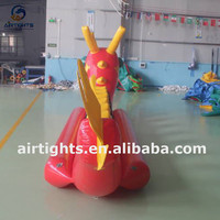 Bateau à eau 6 places de haute qualité bateau banane dragon gonflable remorquable en gros pour entreprise de location