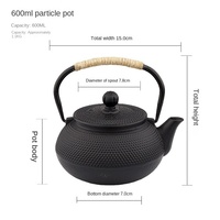 NEWELL Japonais Cochon Fer À Bulles Ménage Pot Cuisson Thé En Fonte Théière Grande Capacité Service À Thé Cadeaux Théière
