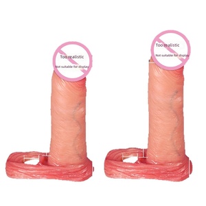 Anillo para pene de silicona líquida hueca transfronterizo, condón <span class=keywords><strong>masculino</strong></span>, juguete sexual para adultos, anillo para pene LM-813, para crecimiento y engrosamiento, directo de fábrica - Product Image 5