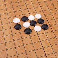19x19 Go Game Set,Wooden Foldable Go Game Board Set, Traditional Weiqi Tabletop Strategy and Skill Game Puzzle Games for Adults