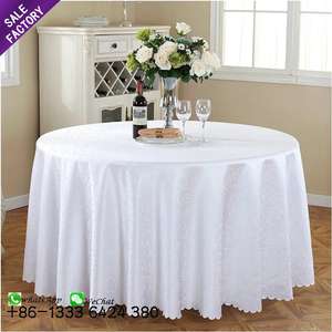 Nappes de table personnalisables de couleur blanche à prix compétitif et avec de bons commentaires, pour les fêtes - Product Image 2