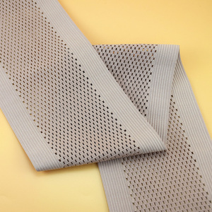 <span class=keywords><strong>Cinta</strong></span> de malla de banda elástica de ganchillo personalizada de fábrica verificada, banda elástica abdominal de punto, cinturón adelgazante para ropa - Product Image 4