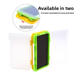 Cajas de Aparejos <span class=keywords><strong>para</strong></span> Pesca con Mosca de Material ABS Organizador de <span class=keywords><strong>Anzuelos</strong></span> <span class=keywords><strong>para</strong></span> Señuelos de Pesca en Arroyo, Lago y Río - Product Image 5