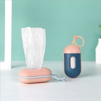 Sacs de nettoyage d'animaux domestiques, boîte à litière, distributeur de capsules pour chiens, ramassage de salle de bains, distributeur de poterie