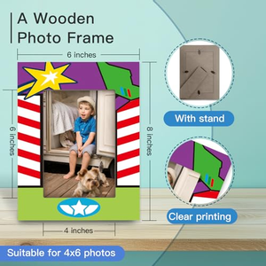 Cadre photo en PVC souple 3D personnalisé, haute performance, pour photos de dessins animés, 6 pouces, OEM - Product Image 5