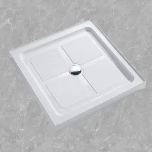 Canada Customization White Enclosure Shower Base Basin Luxury Base For Shower 36 Inches X 36 Inches In Usa
