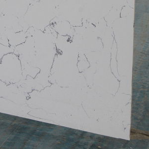 Chất lượng tốt đẹp cao đánh bóng Faux Đá Nhân Tạo làm ion âm Tuyết Đá Cẩm Thạch Trắng - Product Image 3