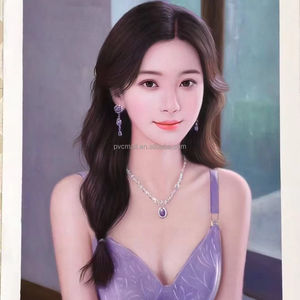 100% peinture à l'huile peinte à la main portrait de figure personnalisé peinture à l'huile personnalisée sur toile de la <span class=keywords><strong>photo</strong></span> - Product Image 1