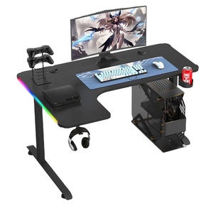 Chất lượng cao RGB đứng chơi Game bàn điều hành văn phòng máy tính bảng hình chữ L góc trò chơi bảng - Product Image 5