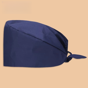 Gorro de enfermera con estampado de algodón puro a rayas para mujer, gorro de trabajo quirúrgico para hombres, envoltura de cabeza de quimioterapia posparto para Dental Oral - Product Image 6
