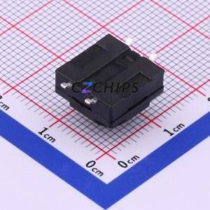 TS-1011S-A11B3-D2 Tactile Switch SMD-4P,12x12mm Switch Single Pole Single Throw Round Button 2.5N Vertical Mount - Product Image 2