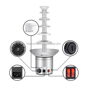 Профессиональная 8-ярусная машина для шоколадного фонтана большой емкости, разборная, моющаяся, для плавления шоколада, фруктов, молока, муки - Product Image 4